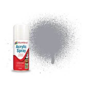 Barva ve spreji Humbrol akryl AD6064 - No 64 Grey - Matt - 150ml