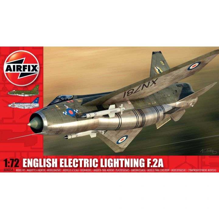 Plastikov model letadla English Electric Lightning F2A (1:72) - Airfix A04054