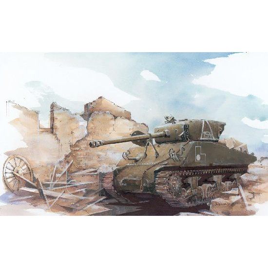 Plastikov model tanku M4A2 (76) RED ARMY (1:35) - Dragon 6188