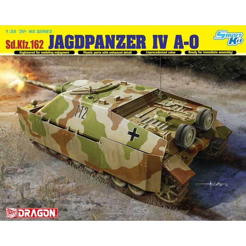 Plastikov model vozidla Sd.Kfz.162 Jagdpanzer IV A-0 (1:35) - Dragon 6843