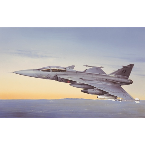 Plastikov model letadla JAS 39 A GRIPEN (1:48) - Italeri 2638