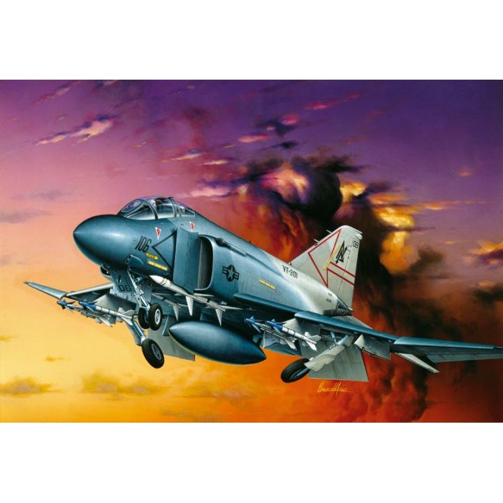 Plastikov model letadla F-4S PHANTOM II (1:72) - Italeri 0170