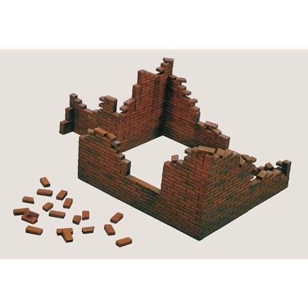 Plastikov model budovy BRICK WALLS (1:35) - Italeri 0405