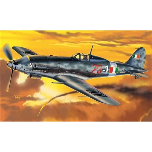 Plastikov model letadla MC. 205 VELTRO (1:72) - Italeri 1227