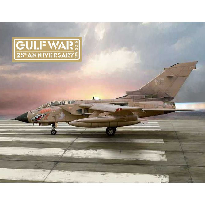 Plastikov model letadla TORNADO GR.1 - GULF WAR 25th ANNIVERSARY (1:72) - Italeri 1384