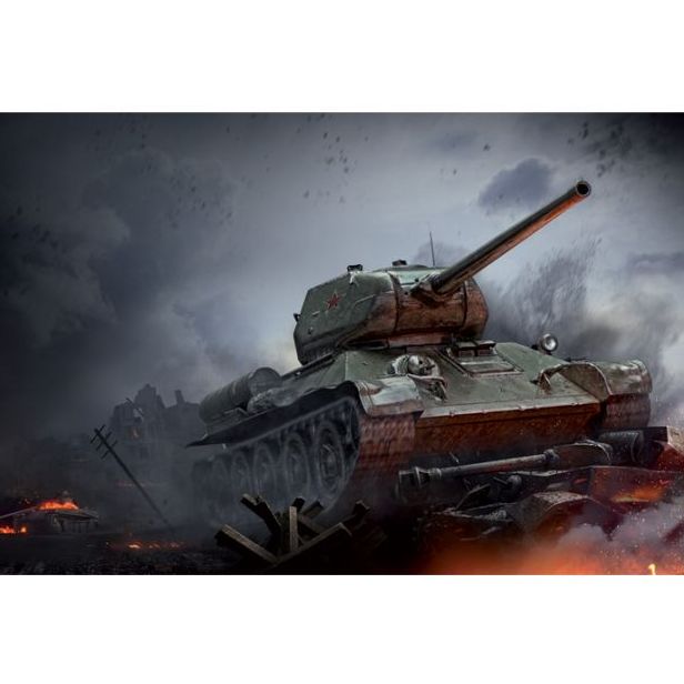 Plastikov model tanku T-34/85 (1:35) - Italeri Model Kit World of Tanks 36509