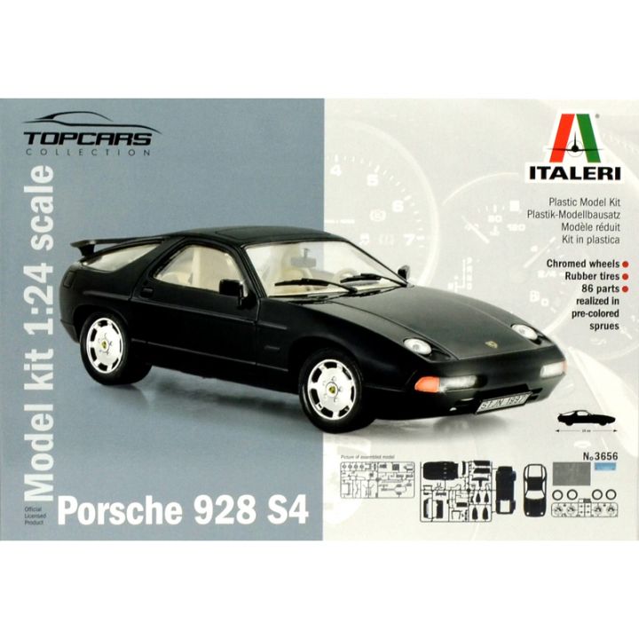 Plastikov model auta PORSCHE 928 S4 (1:24) - Italeri 3656