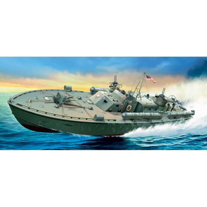 Plastikový model lodě MOTOR TORPEDO BOAT PT-109 (1:35) - Italeri 5613