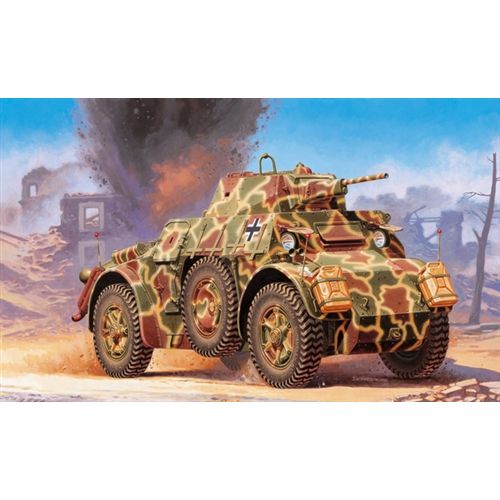 Plastikov model vozidla Autoblinda AB 43 (1:48) - Italeri 6603