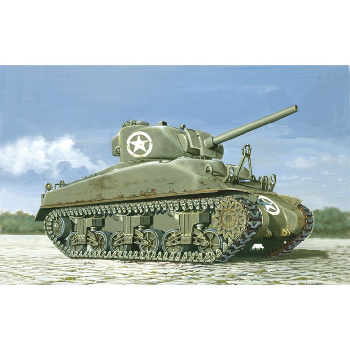 Plastikov model tanku M4 SHERMAN (1:72) - Italeri 7003