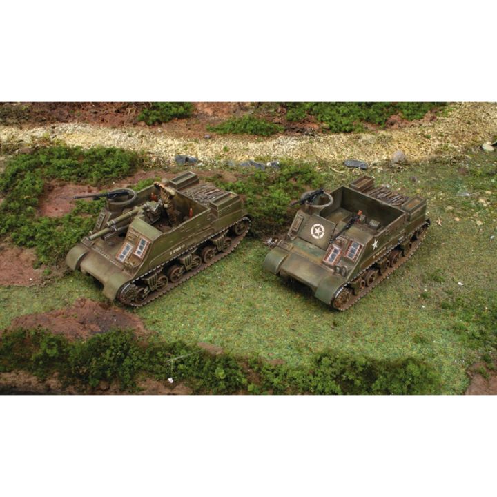 Plastikov model vozidla M7 PRIEST / KANGAROO (1:72) - Italeri Fast Assembly military 7513