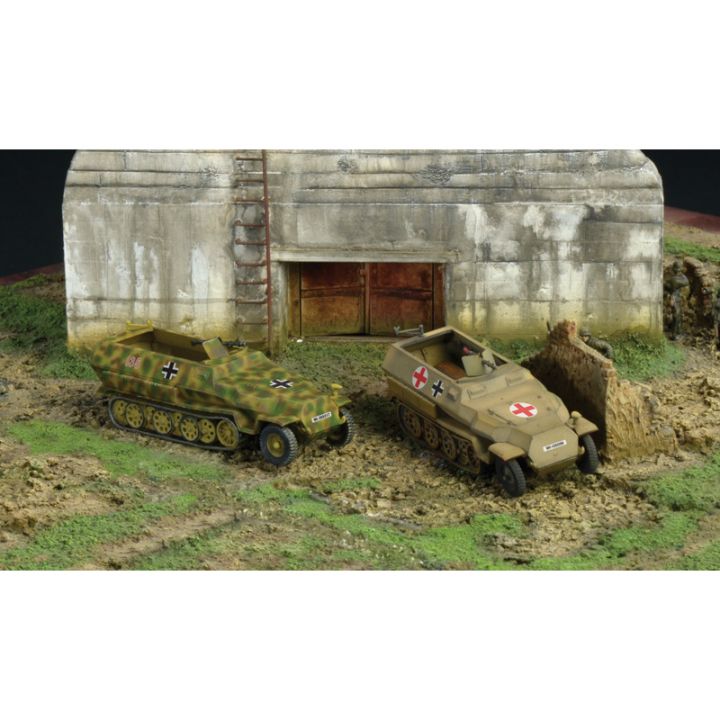 Plastikov model vozidla Sd.Kfz.251/1 Ausf.C (1:72) - Italeri Fast Assembly military 7516