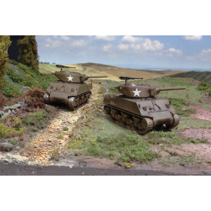 Plastikov model tanku M4A3E2 "JUMBO" (1:72) - Italeri Fast Assembly tanky 7520