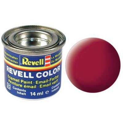 Emailov barva Revell 32136 - matn karmnov (carmine red mat)