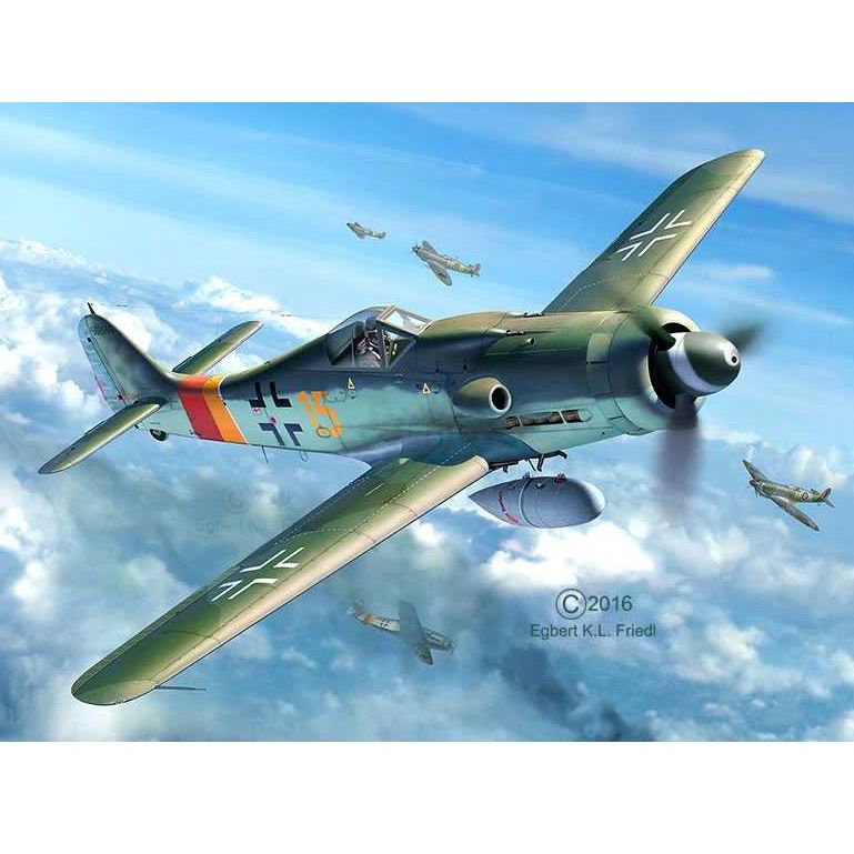 Plastikov model letadla Focke Wulf Fw 190 D-9 (1:48) - Revell 03930