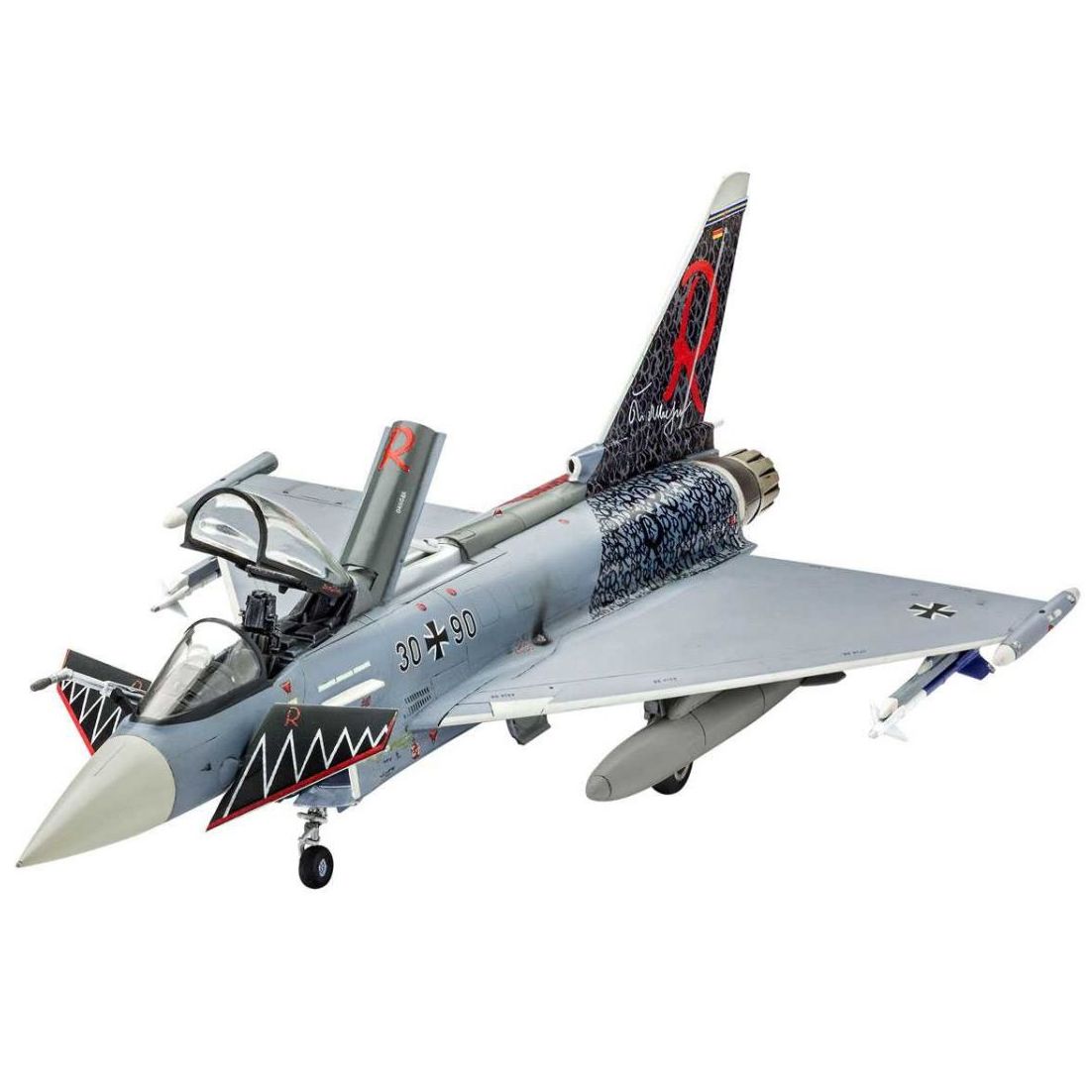 Plastikov model letadla Eurofighter Typhoon single seater (1:72) - Revell 03952