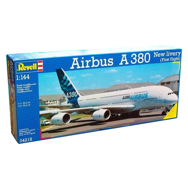 Plastikov model letadla Airbus A380 'New Livery' (1:144) - Revell 04218