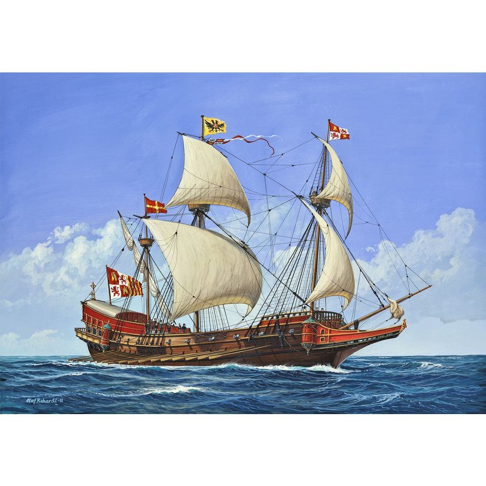 Plastikov model lod Spanish Galeon (1:450) - Revell 05899