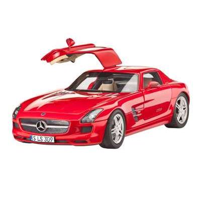 Plastikov model auta Mercedes SLS AMG (1:24) - ModelSet, vetn barev a lepidla - Revell 67100