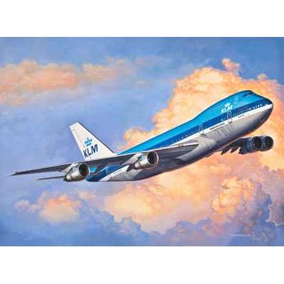 Plastikov model letadla Boeing 747-200 (1:450) - ModelSet, vetn barev a lepidla - Revell 63999