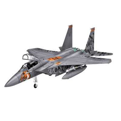 Plastikov model letadla F-15E Strike Eagle (1:144) - ModelSet, vetn barev a lepidla - Revell 63996