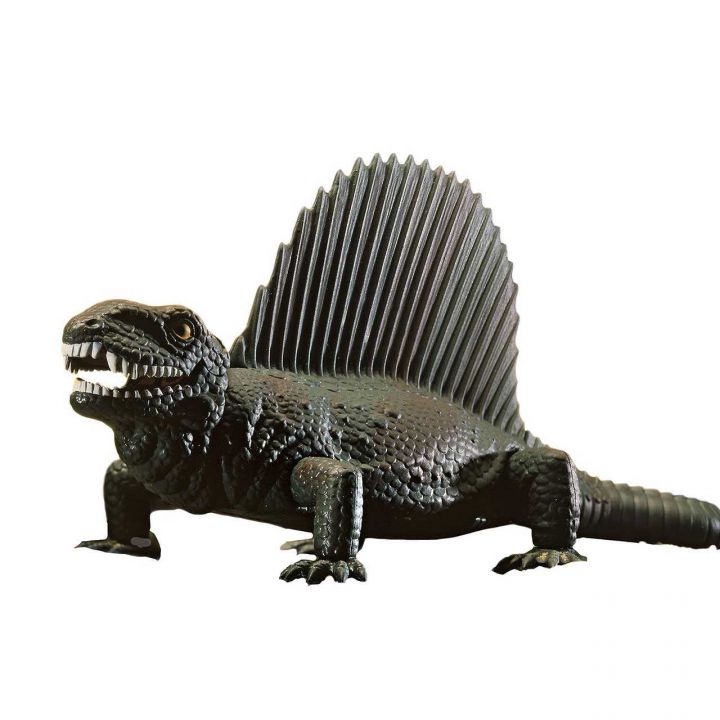 Plastikov model Dimetrodon (1:13) - GiftSet, vetn barev a lepidla - Revell 06473 Gift Set
