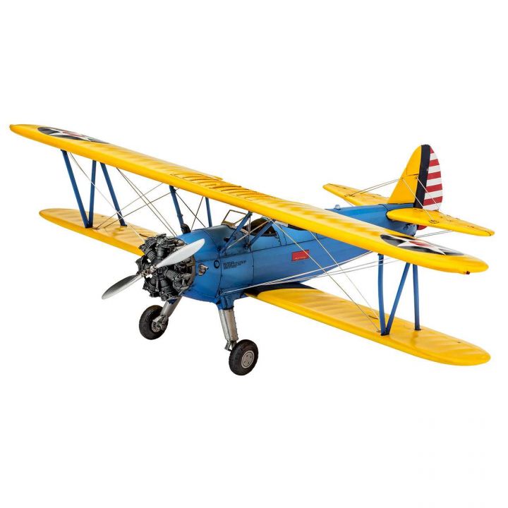 Plastikov model letadla Stearman P-17 Kaydet (1:48) - Revell 03957