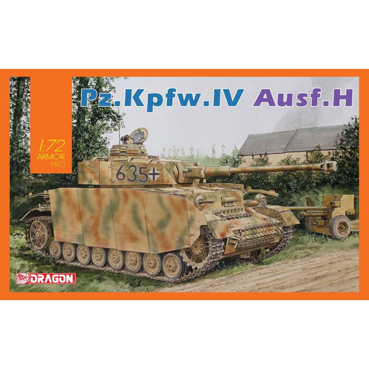 Plastikov model tanku Pz.Kpfw.IV Ausf.H (1:72) - Dragon 7551