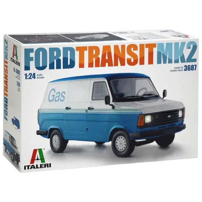 Plastikov model auta FORD TRANSIT Mk.2 (1:24) - Italeri 3687