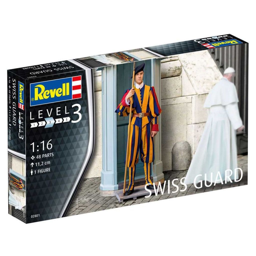 Plastov figurka Swiss Guard (1:16) - Revell 02801