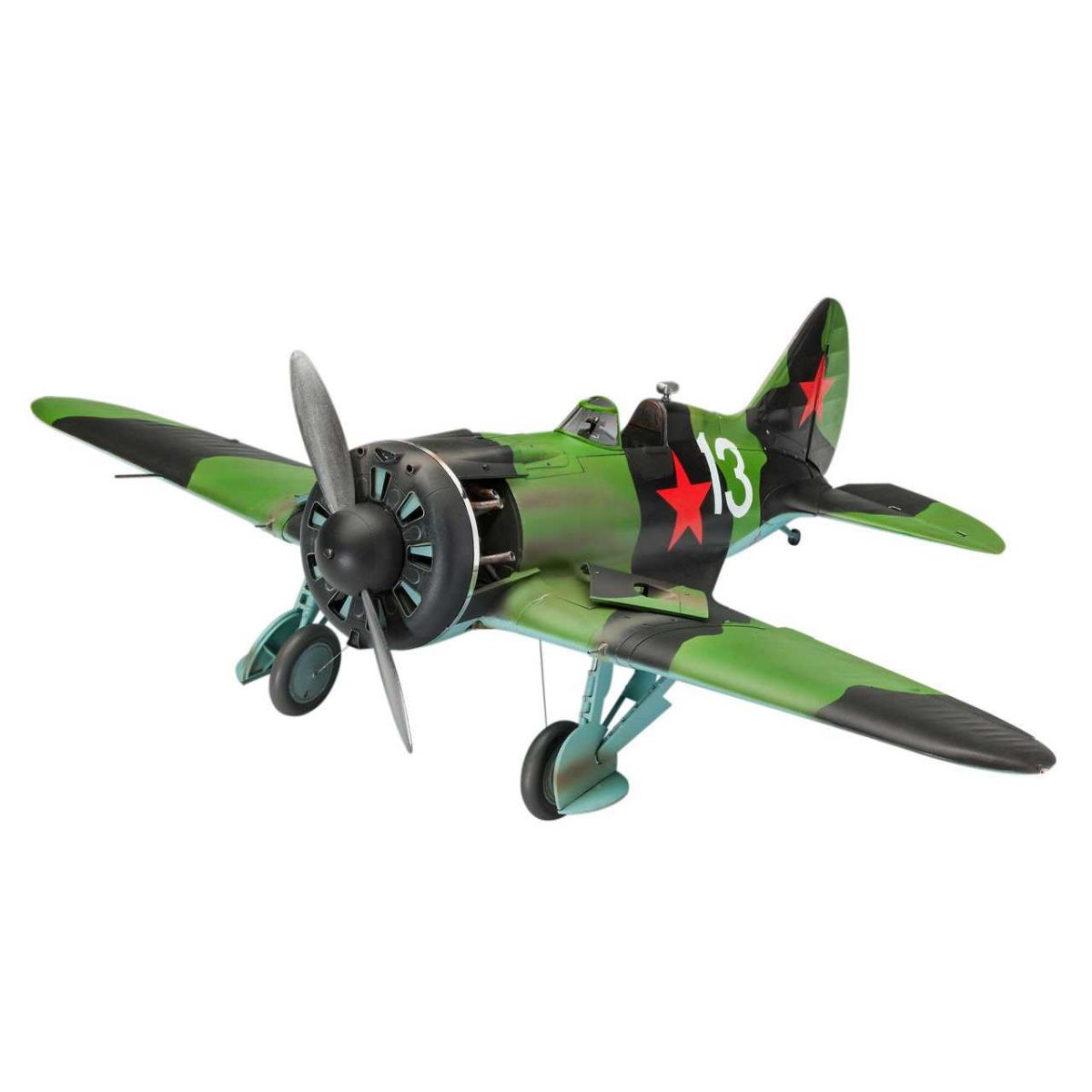 Plastikov model letadla Polikarpov I-16 type 24 Rata (1:32) - Revell 03914