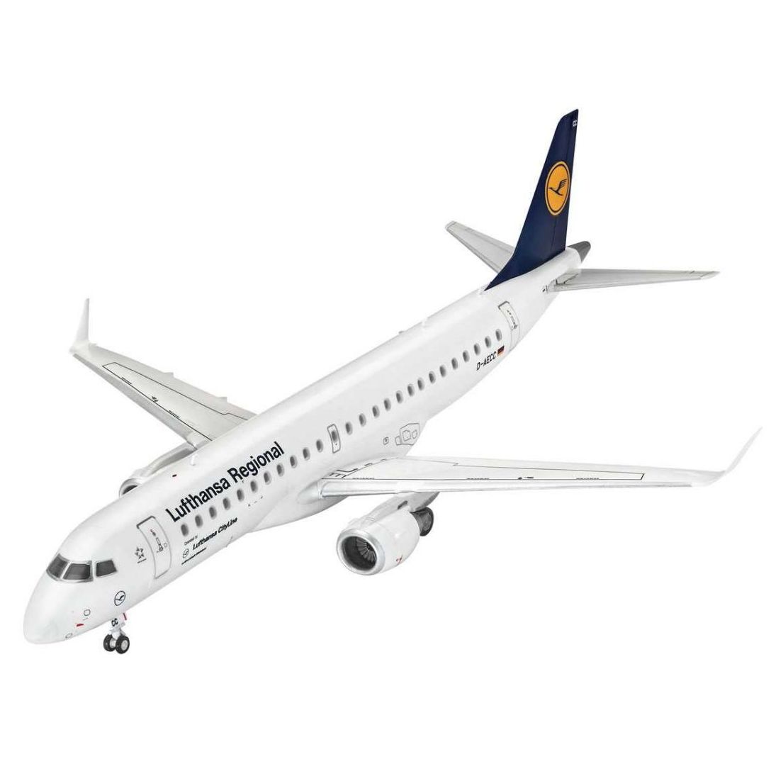 Plastikov model letadla Embraer 190 "Lufthansa" (1:144) - Revell 03937