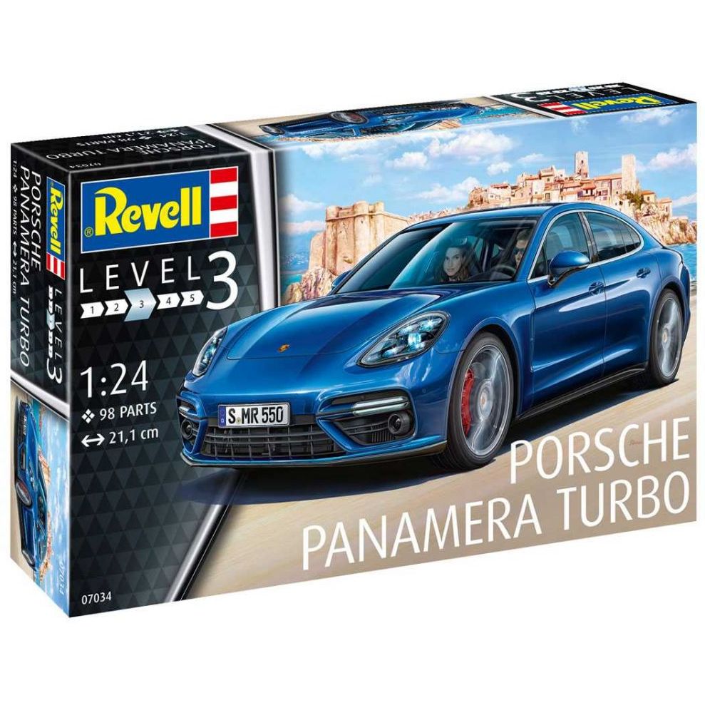 Plastikov model auta Porsche Panamera Turbo (1:24) - Revell 07034