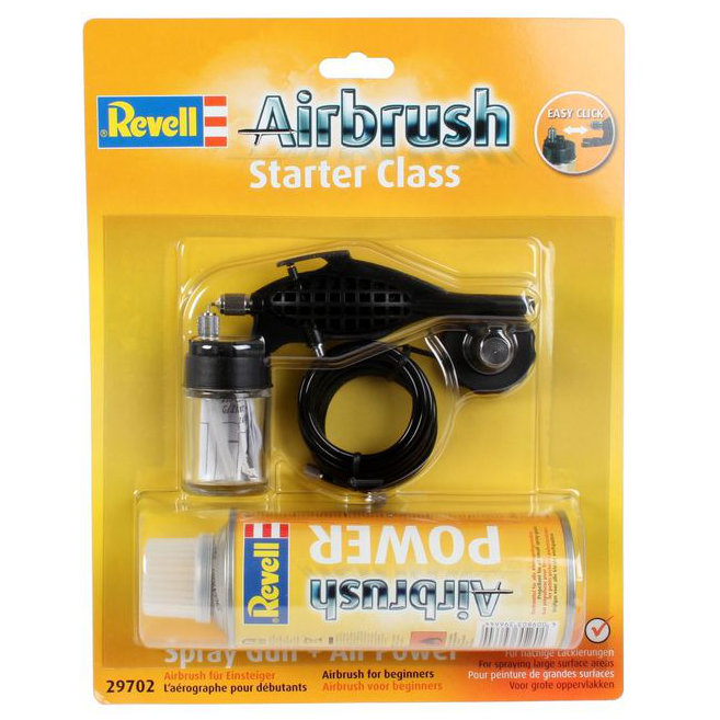 Airbrush Spray Gun Revell 29702 - starter class - stkac pistole + Airbrush Power