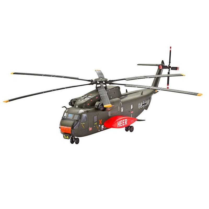 Plastikov model vrtulnku CH-53 G Heavy Transport Helicopter (1:144) - Revell 04858